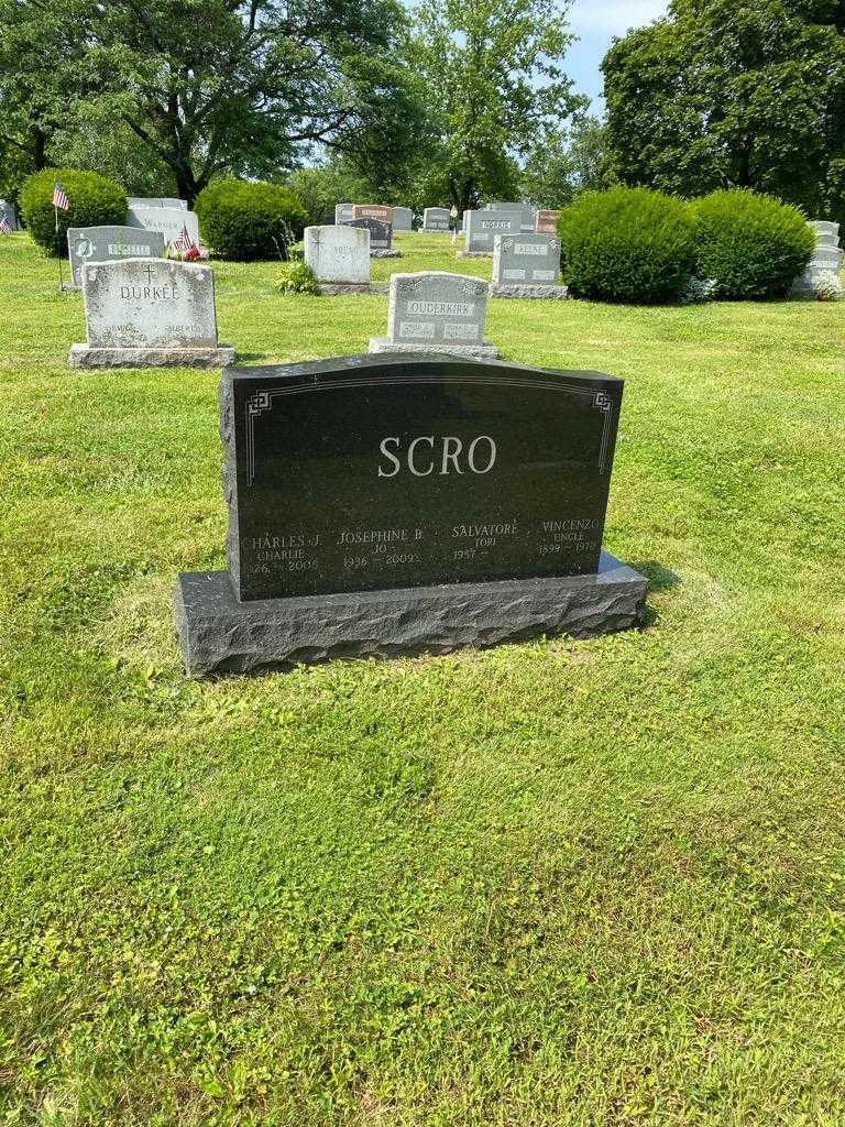 Charles J. "Charlie" Scro's grave. Photo 2