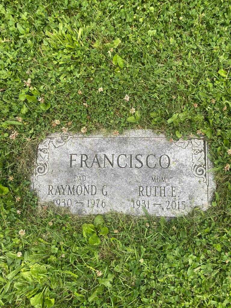 Ruth E. Francisco's grave. Photo 3