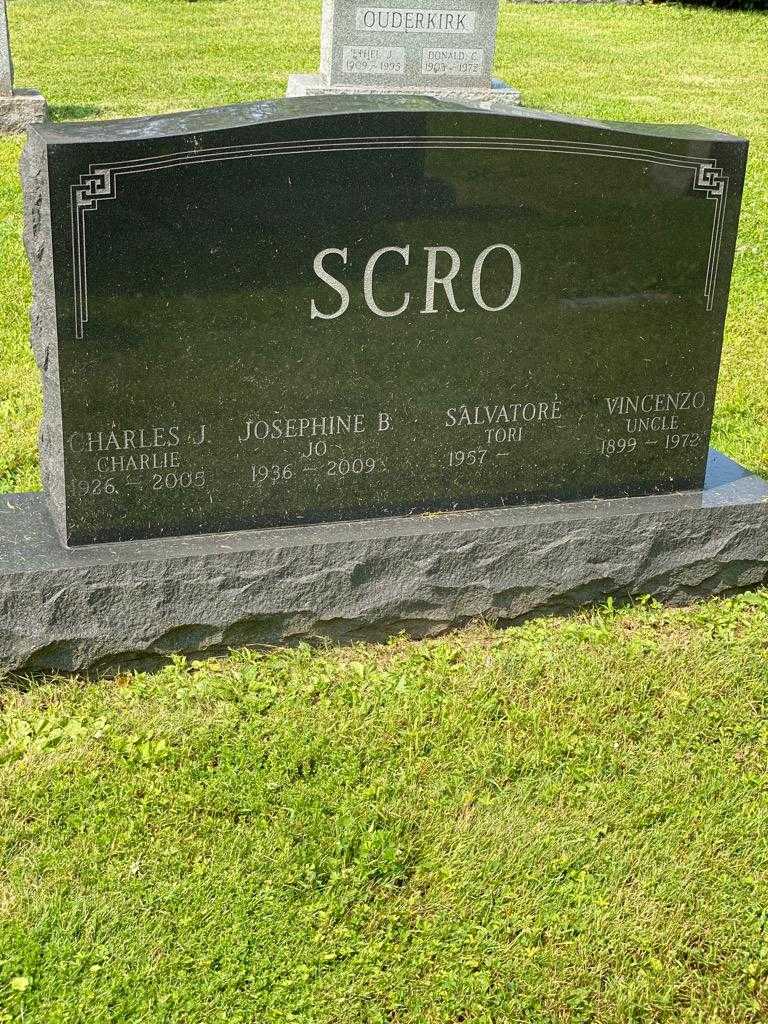 Charles J. "Charlie" Scro's grave. Photo 3