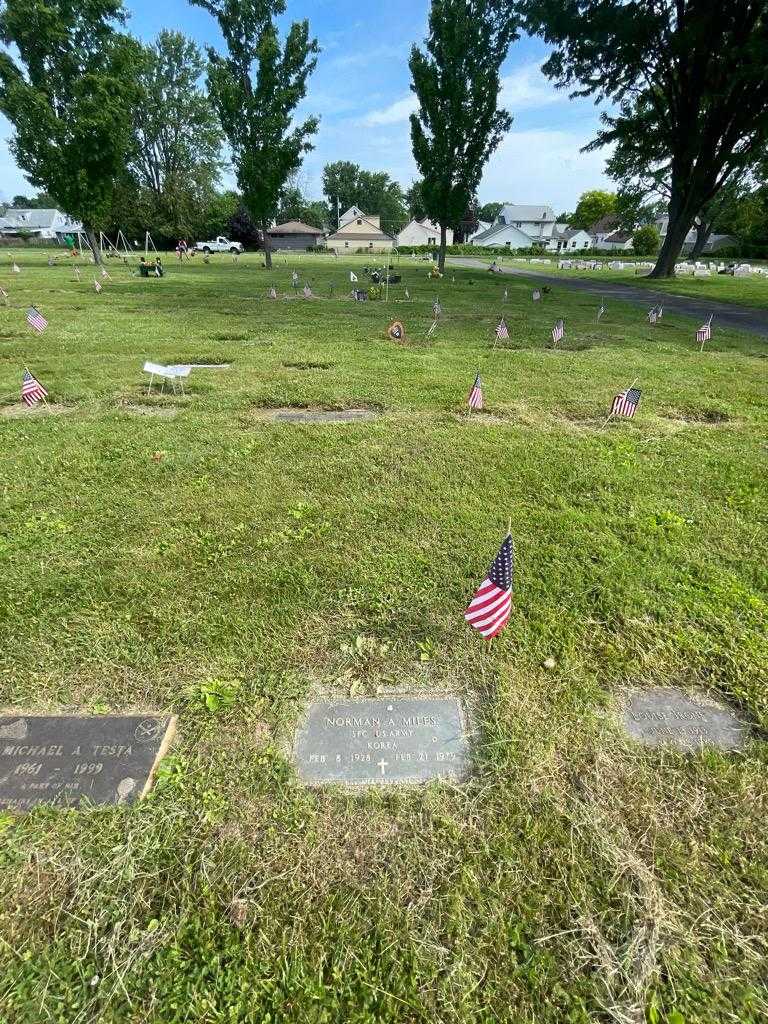Norman A. Miles's grave. Photo 1