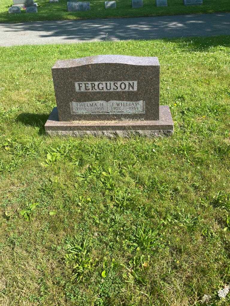 William J. Ferguson's grave. Photo 2