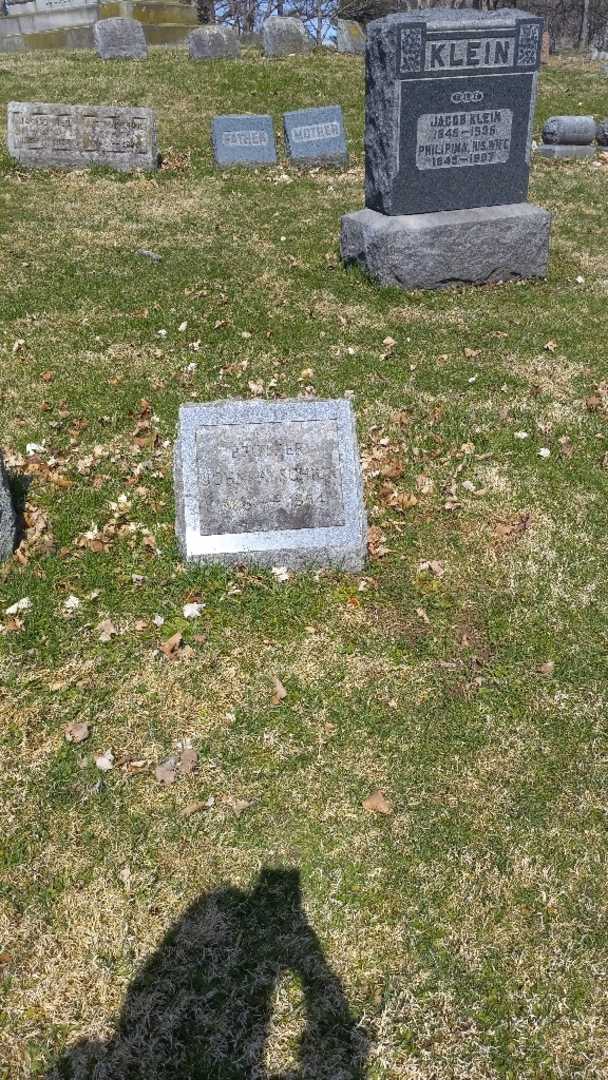 John Adam Schick's grave. Photo 2