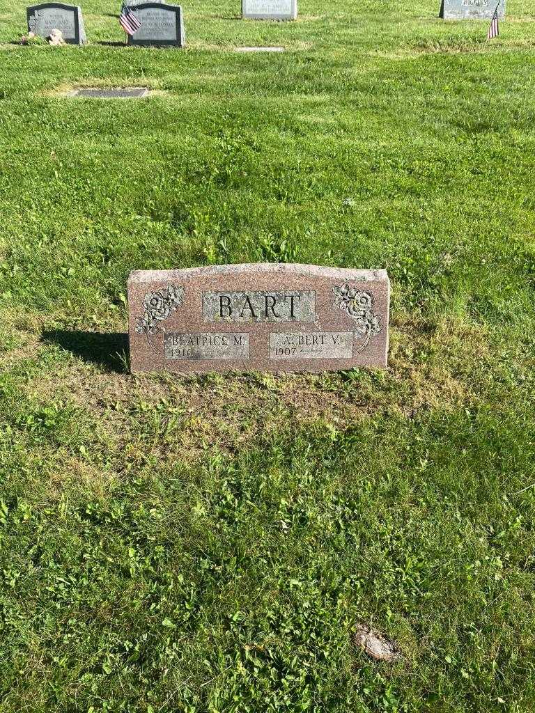 Beatrice M. Bart's grave. Photo 2