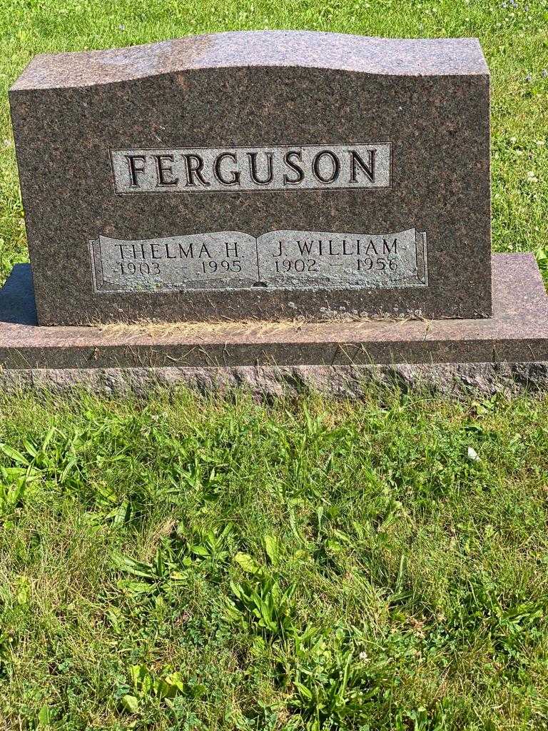 William J. Ferguson's grave. Photo 3