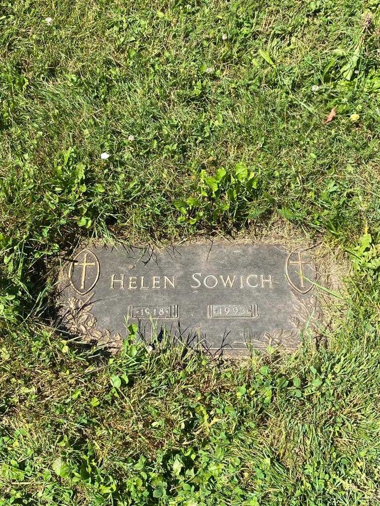 Helen Sowich's grave. Photo 3
