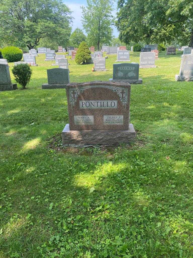 Mary A. Pontillo's grave. Photo 2