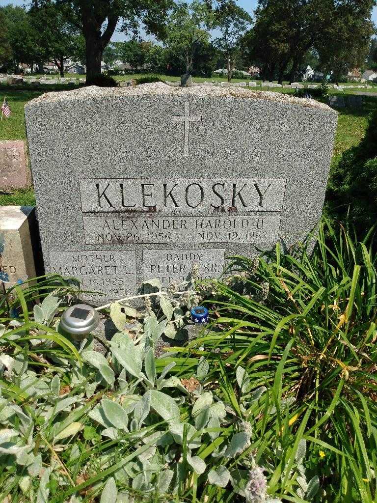 Margaret L. Klekosky's grave. Photo 2