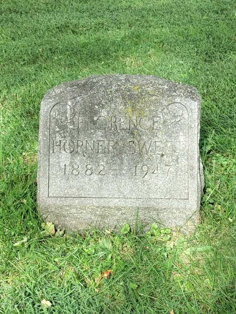 Florence Minnie Horner Sweet's grave. Photo 3