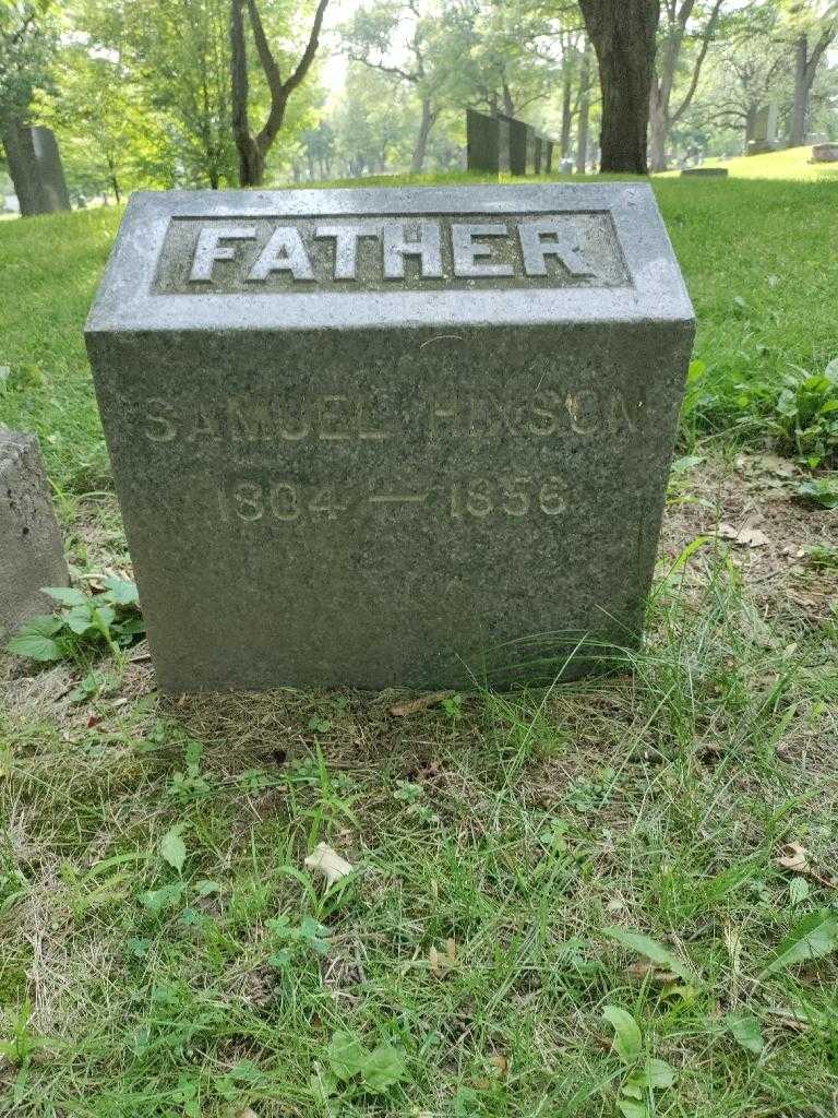 Samuel Hixson's grave. Photo 2