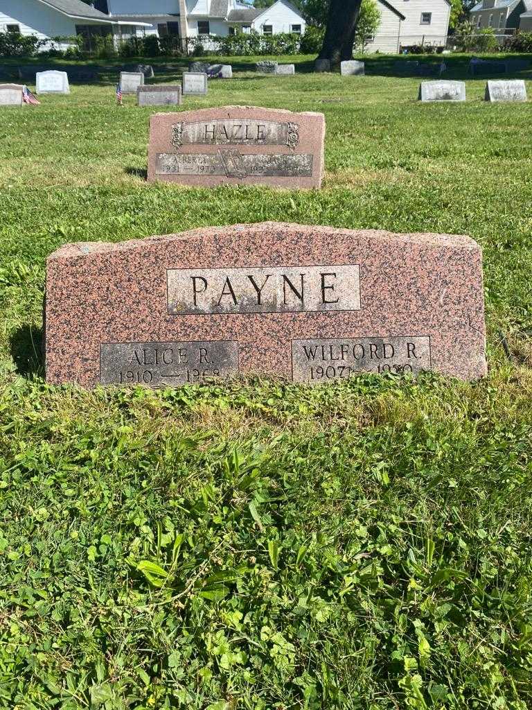 Wilford R. Payne's grave. Photo 3