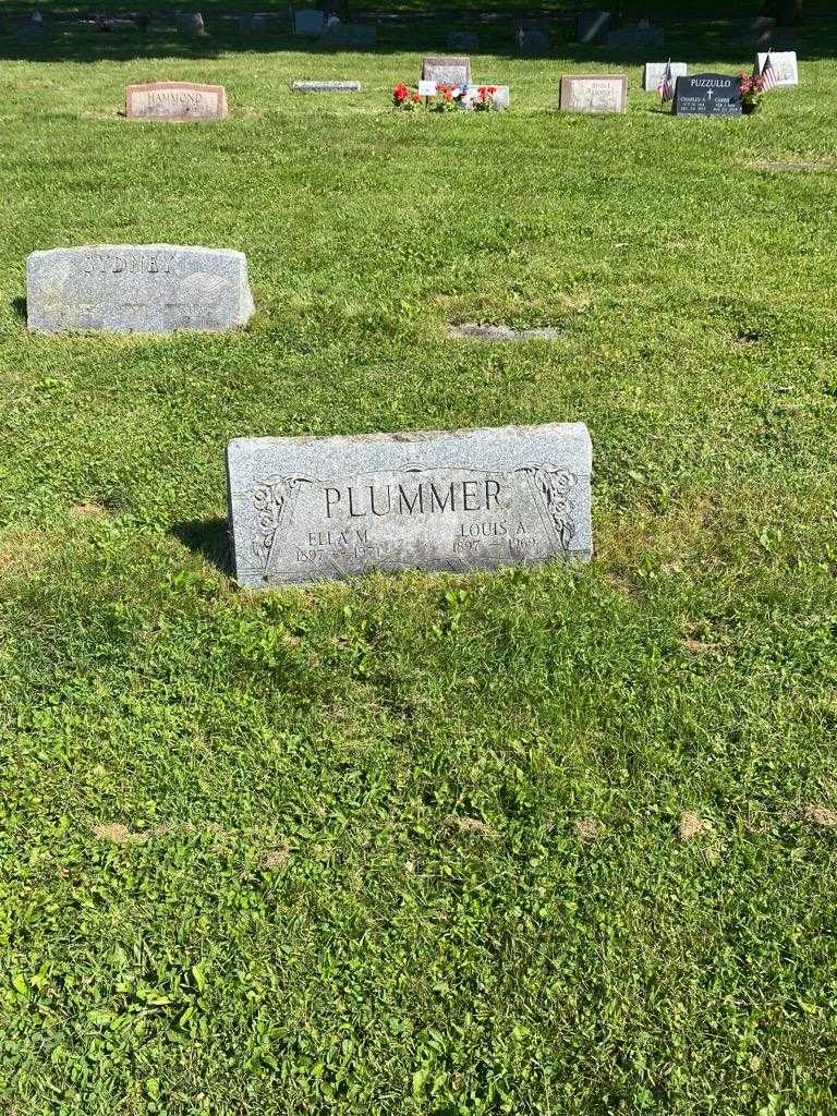 Louis Arthur Plummer's grave. Photo 2