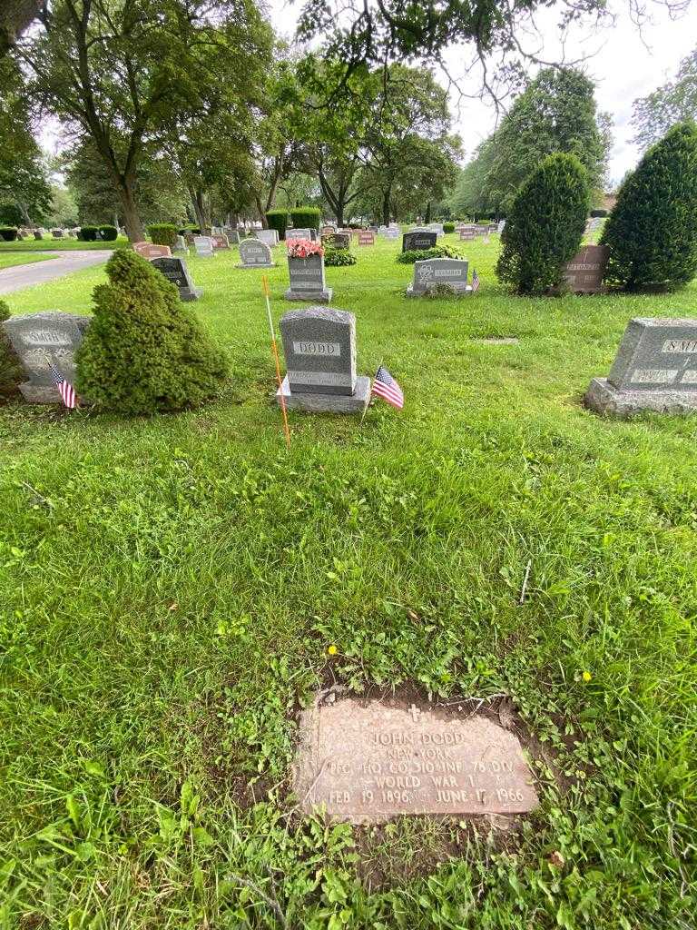 John Dodd's grave. Photo 1