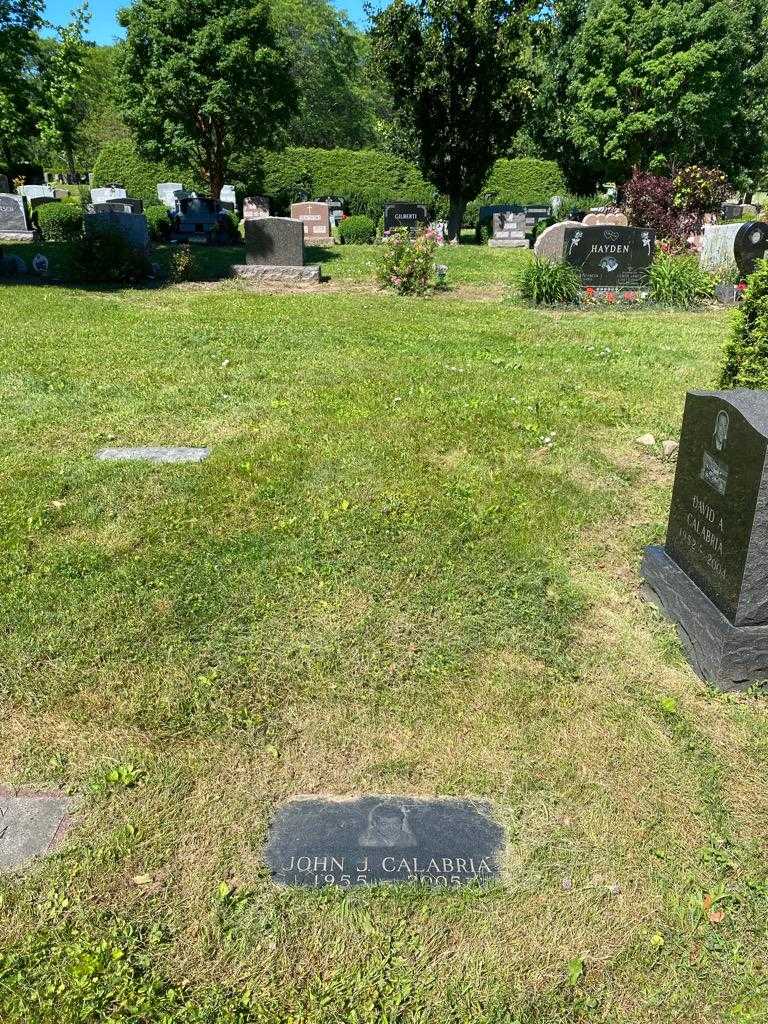 John J. Calabria's grave. Photo 2