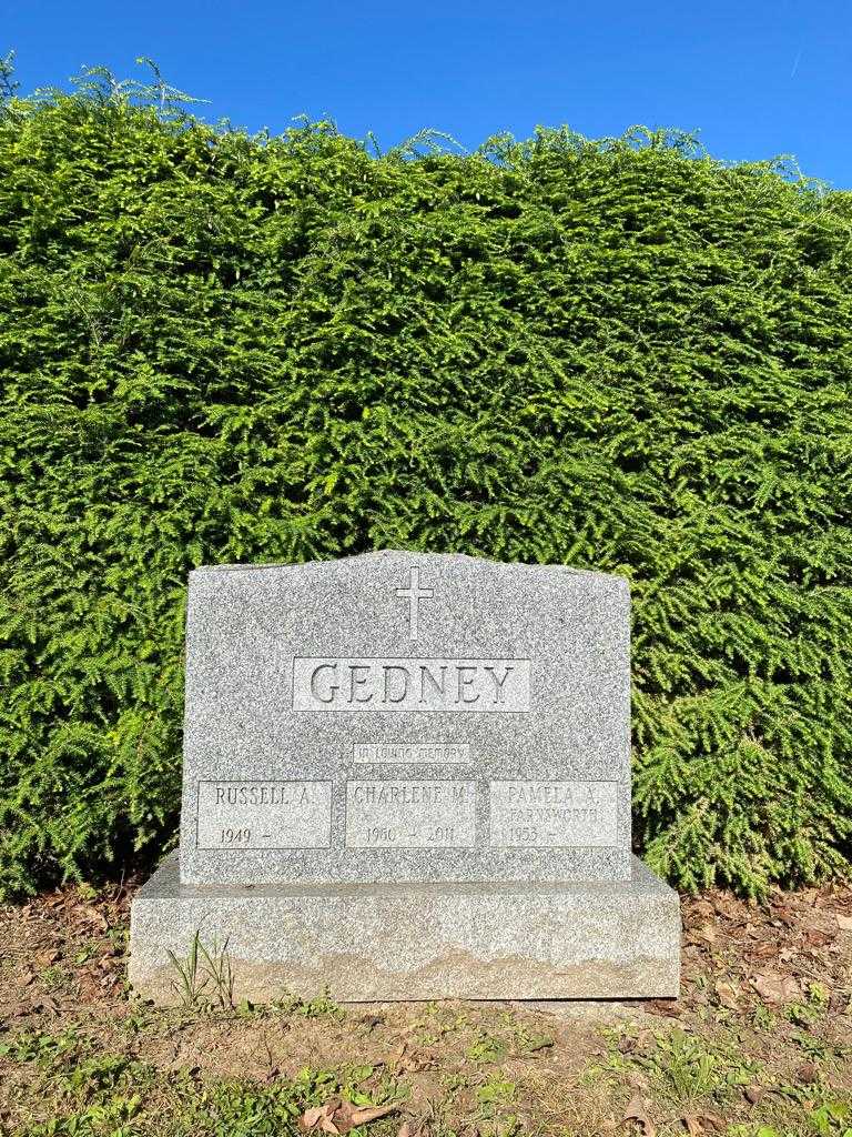 Charlene M. Gedney's grave. Photo 2