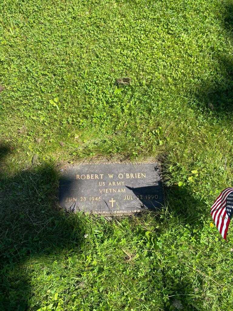 Robert W. O'Brien's grave. Photo 3