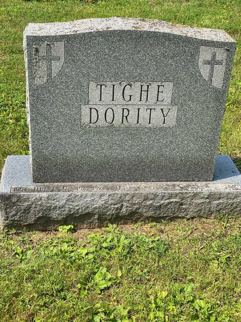 Jane T. Dority's grave. Photo 3