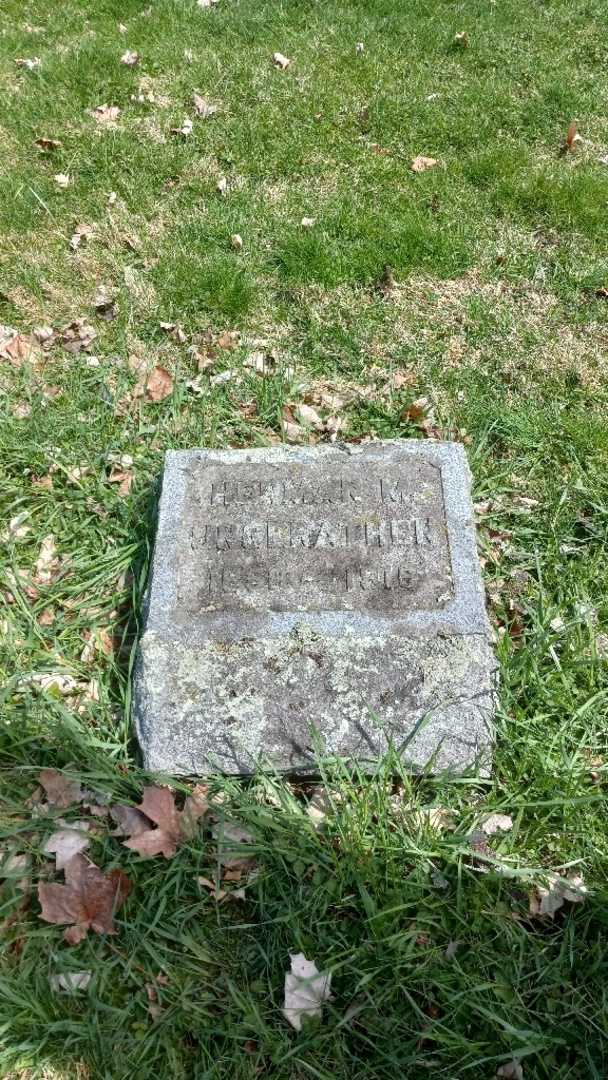 Herman M. Ungerathen's grave. Photo 2