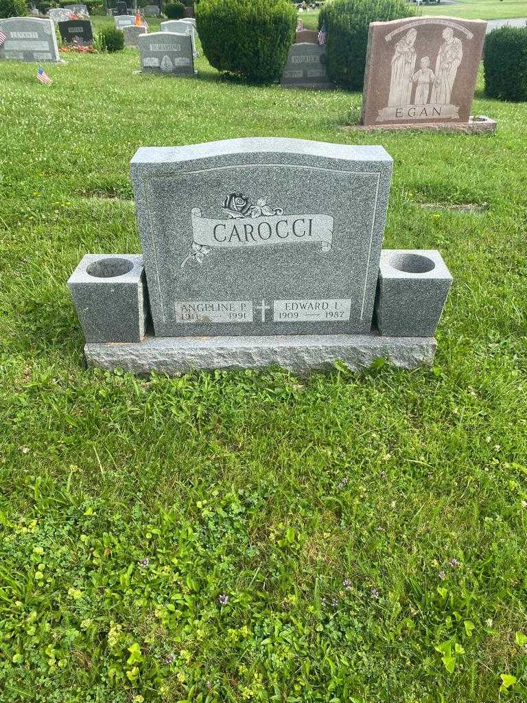Angeline P. Carocci's grave. Photo 2