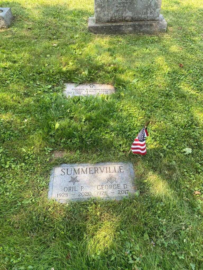 George D. Summerville's grave. Photo 5