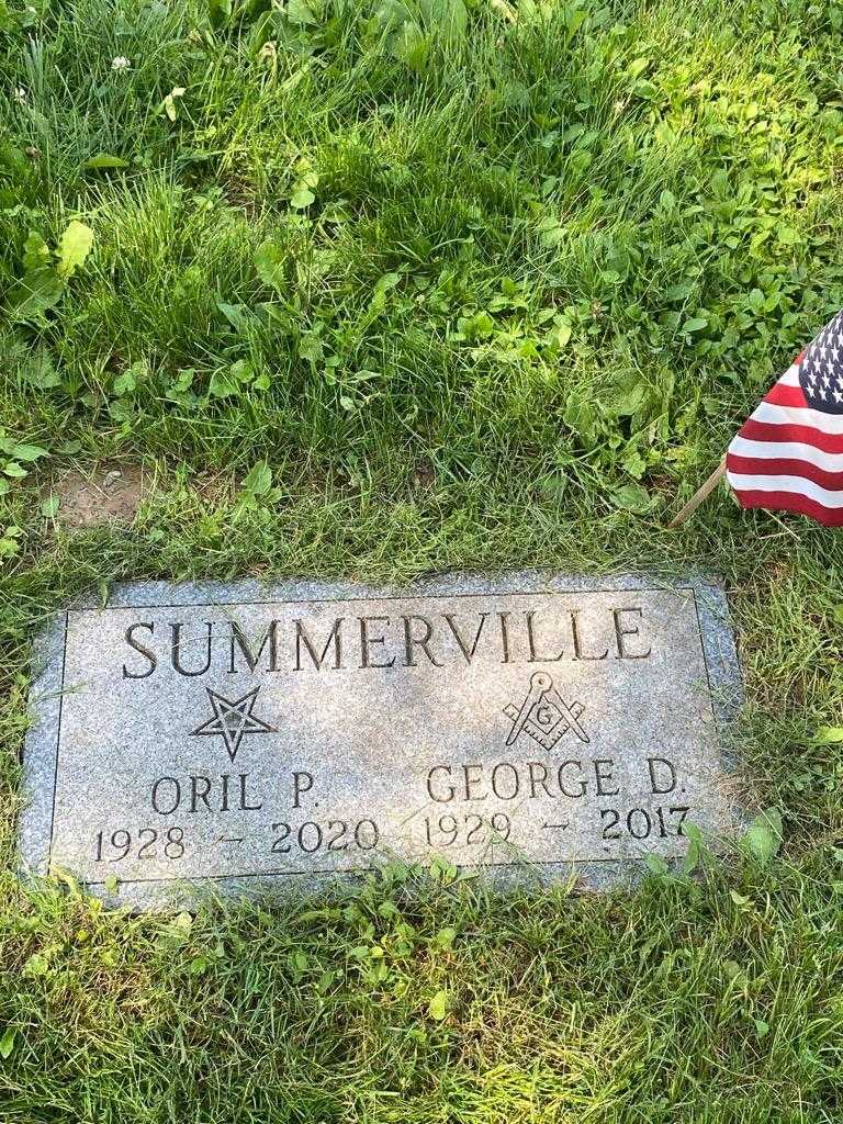 George D. Summerville's grave. Photo 6