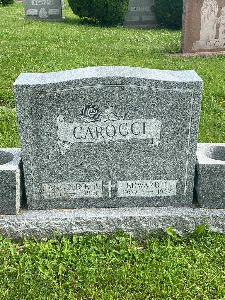 Edward L. Carocci's grave. Photo 3