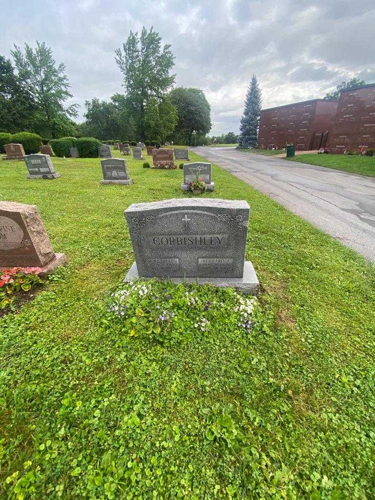 Bernard J. Corbishley's grave. Photo 1