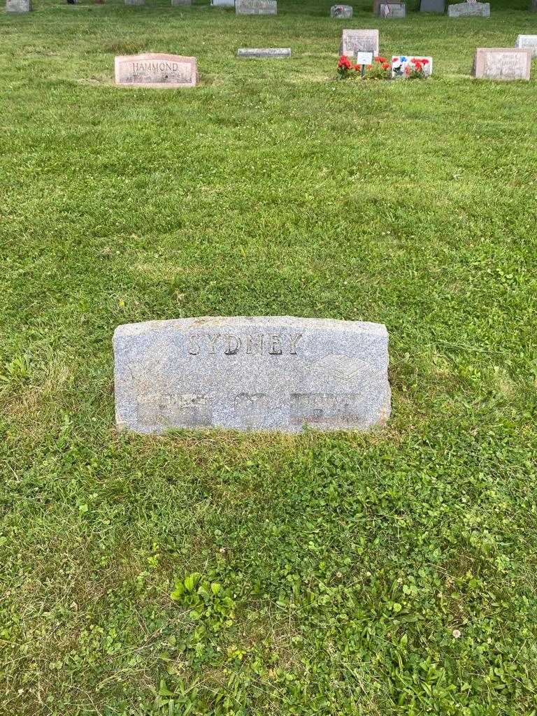 Addie Sydney's grave. Photo 2