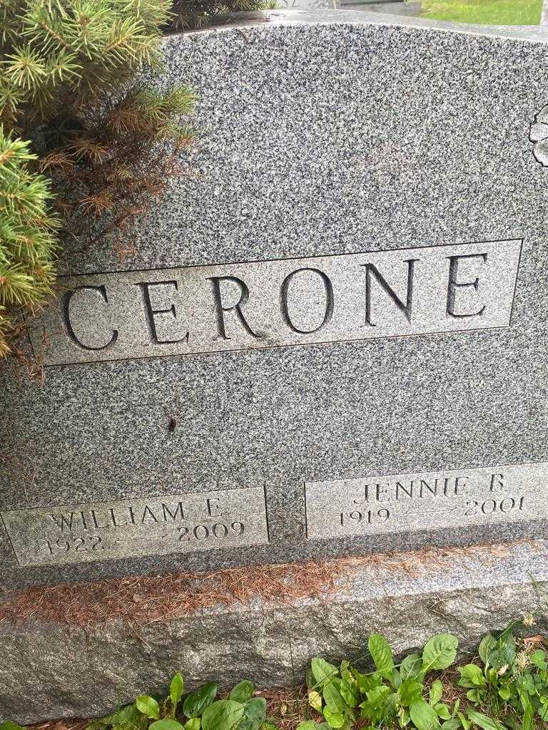 William F. Cerone's grave. Photo 2