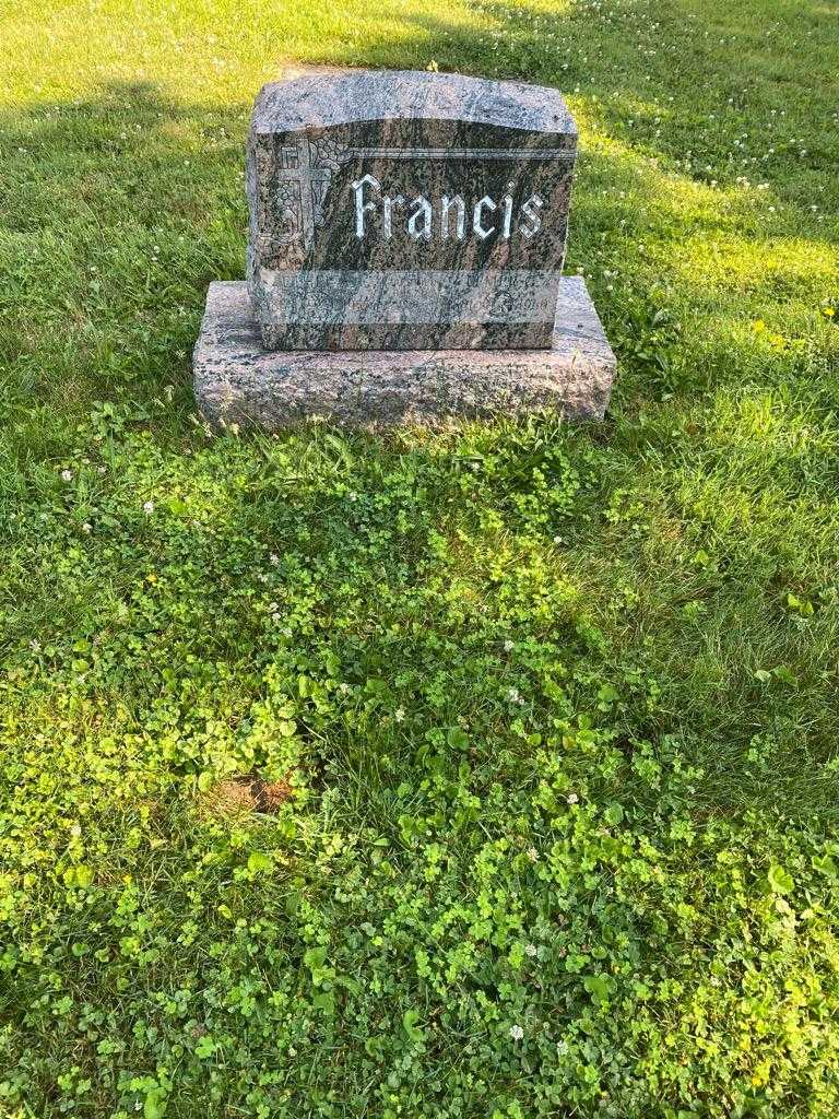 Ethel A. Francis's grave. Photo 2