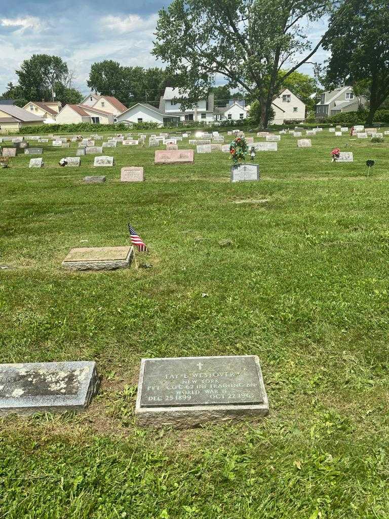 Fay E. Westover's grave. Photo 2
