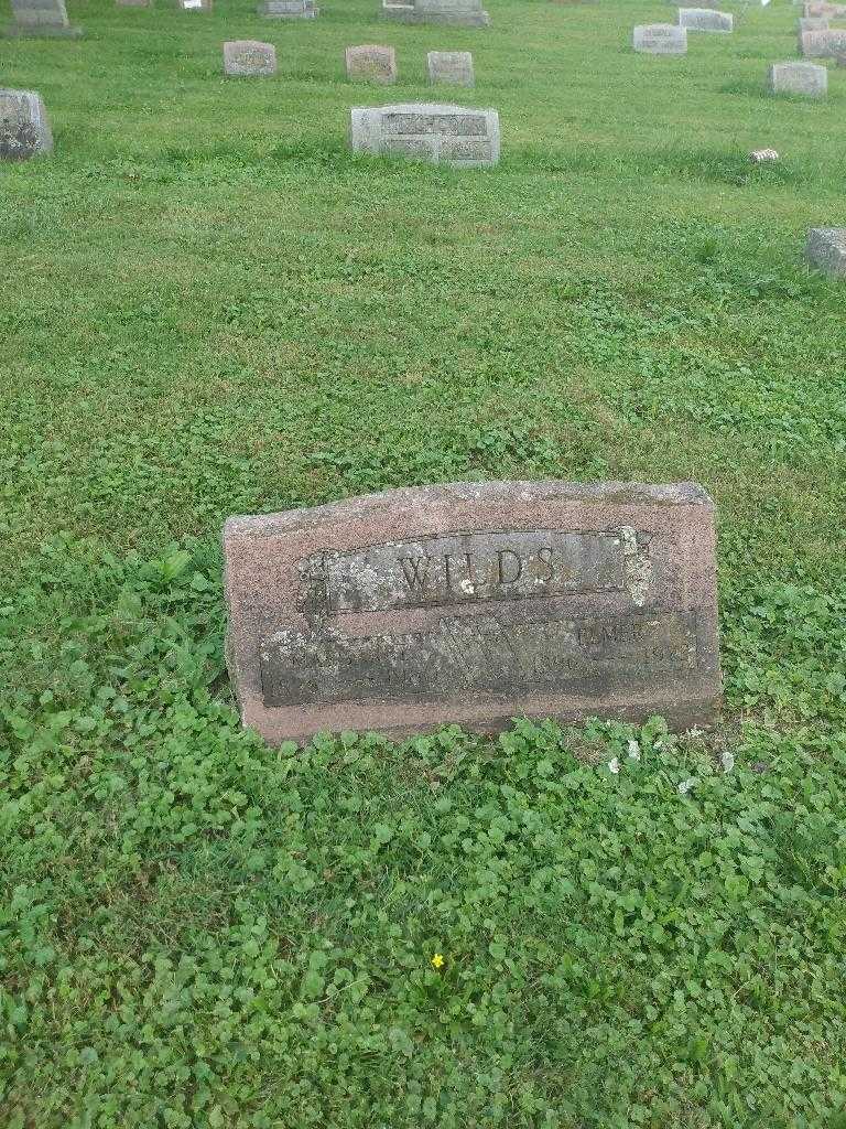 Elmer Wilds's grave. Photo 1