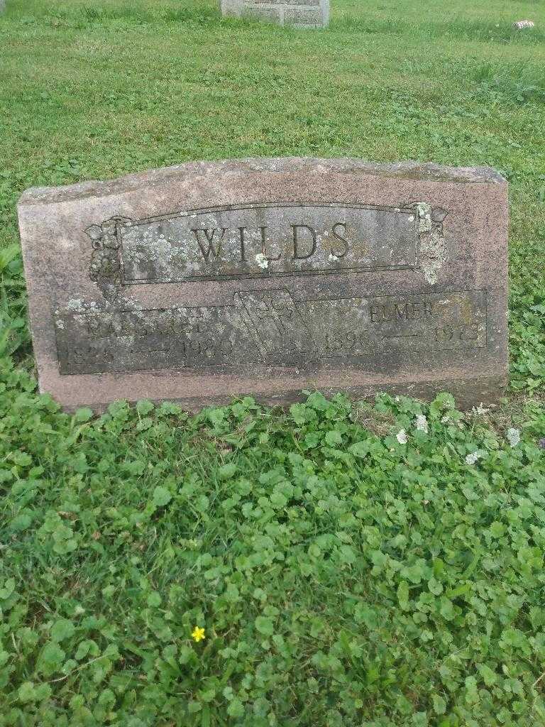 Elmer Wilds's grave. Photo 3
