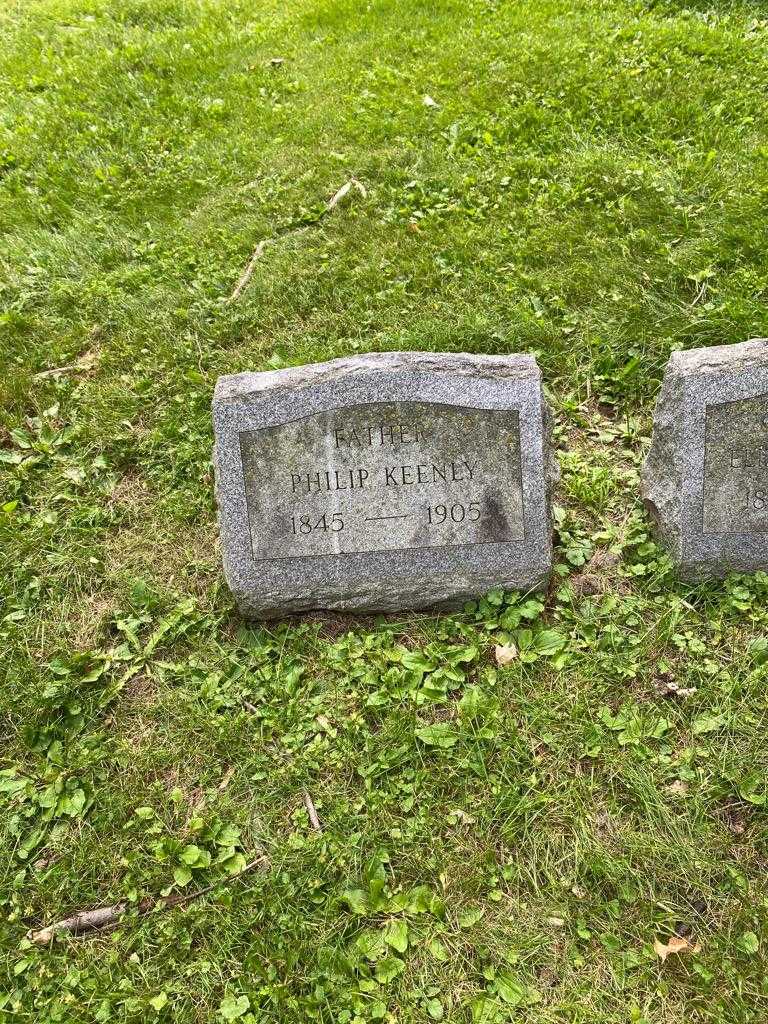 Philip F. Keenly's grave. Photo 2