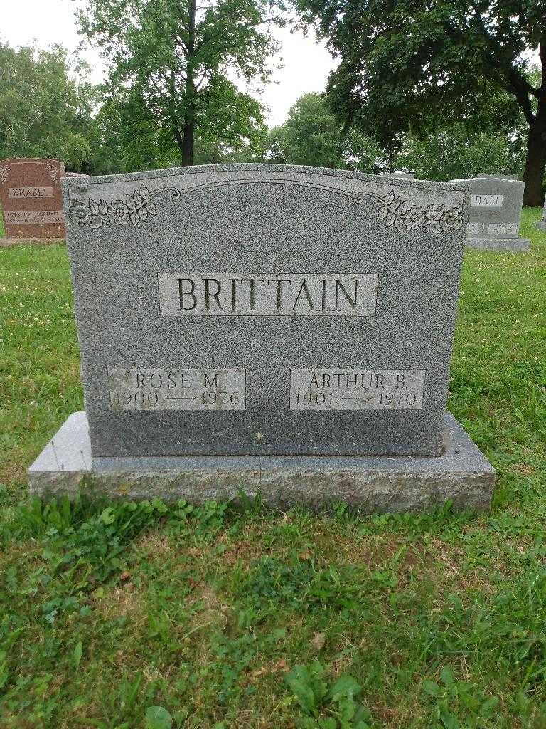 Rose M. Brittain's grave. Photo 2