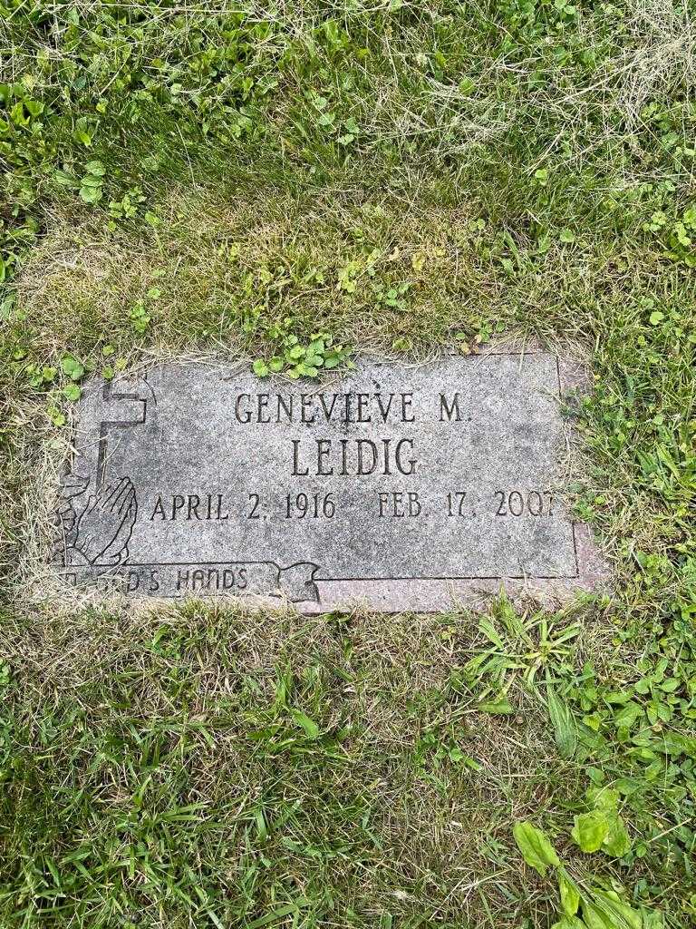 Genevieve M. Leidig's grave. Photo 3
