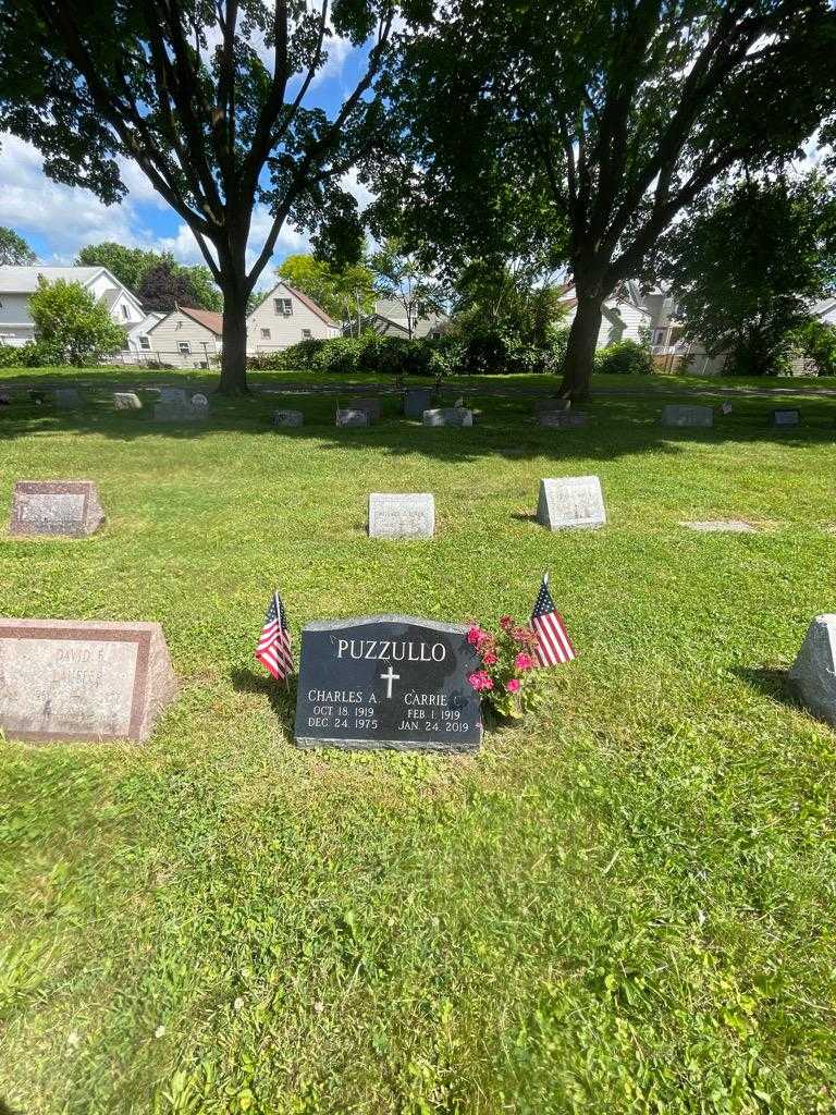 Carrie G. Puzzullo's grave. Photo 1