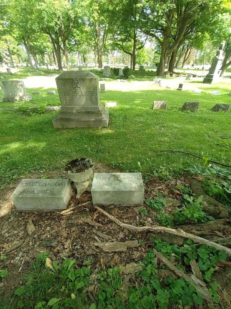 Eileen T. Nachant's grave. Photo 1