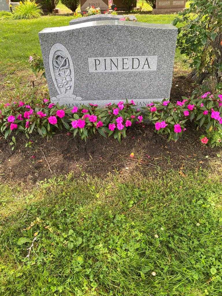 Maria C. Pineda's grave. Photo 2