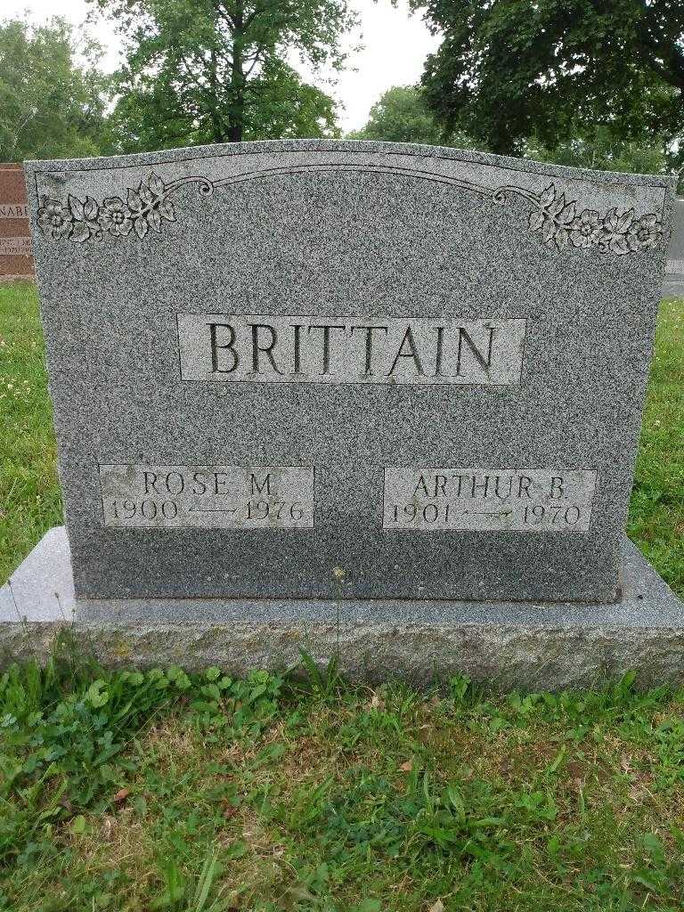Rose M. Brittain's grave. Photo 3