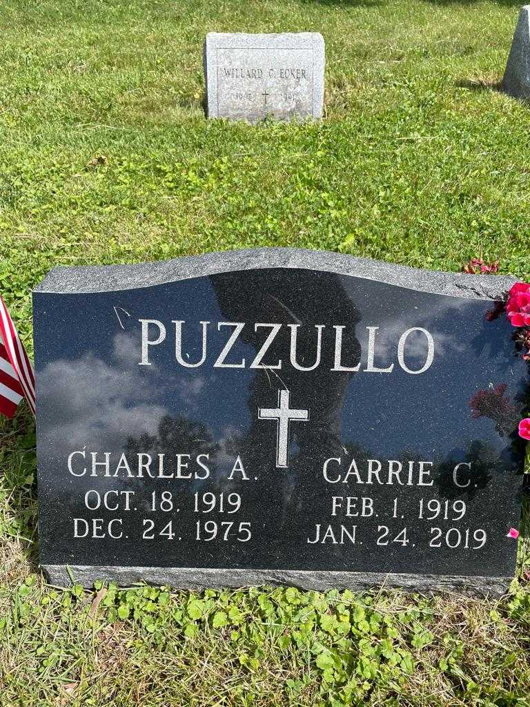 Charles A. Puzzullo's grave. Photo 3