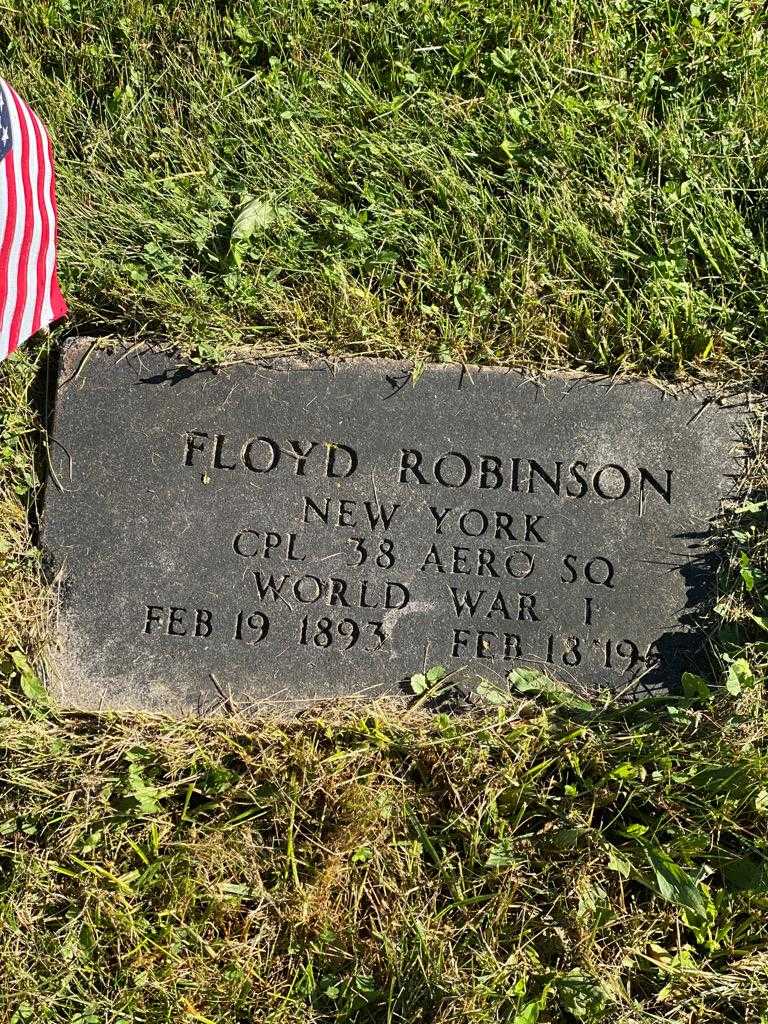Floyd Robinson's grave. Photo 3