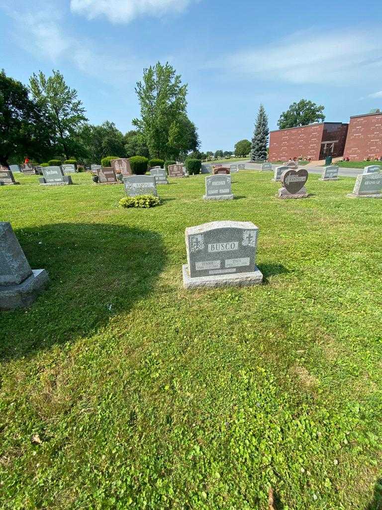 Jennie Busco's grave. Photo 1
