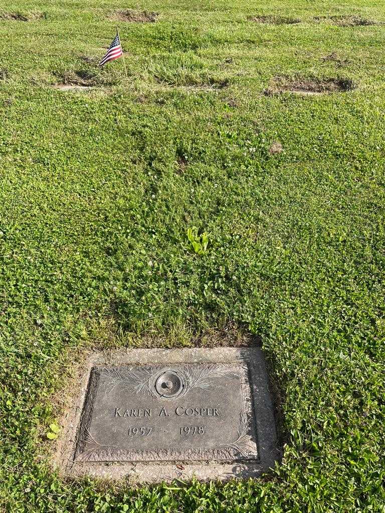 Karen A. Cosper's grave. Photo 2
