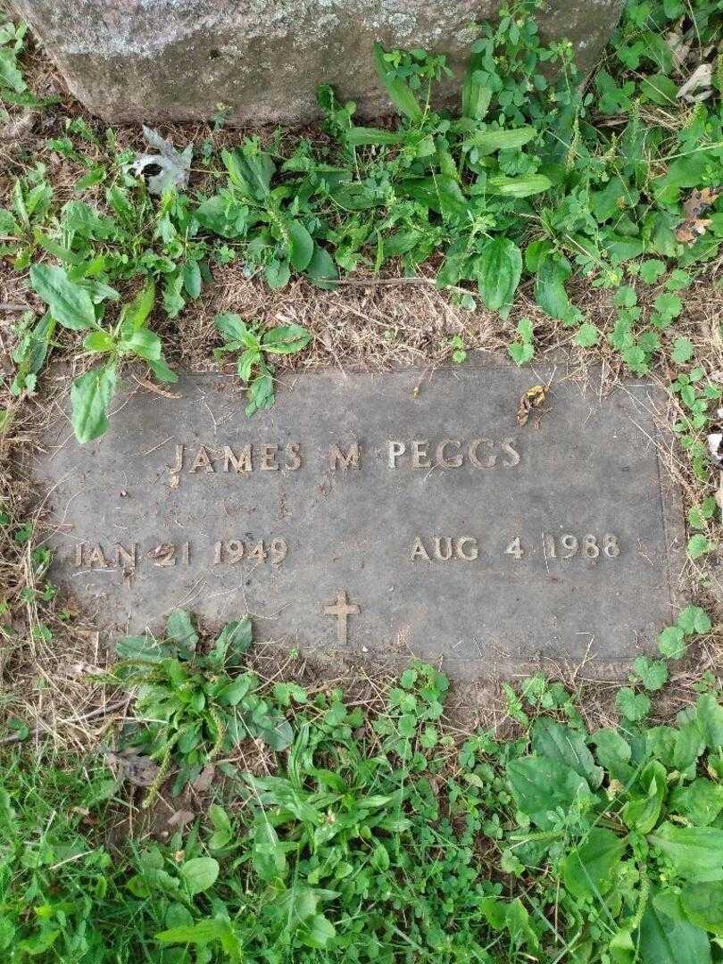 James M. Peggs's grave. Photo 3