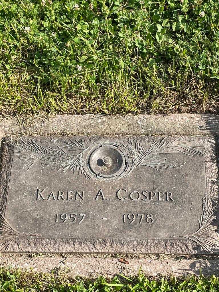 Karen A. Cosper's grave. Photo 3