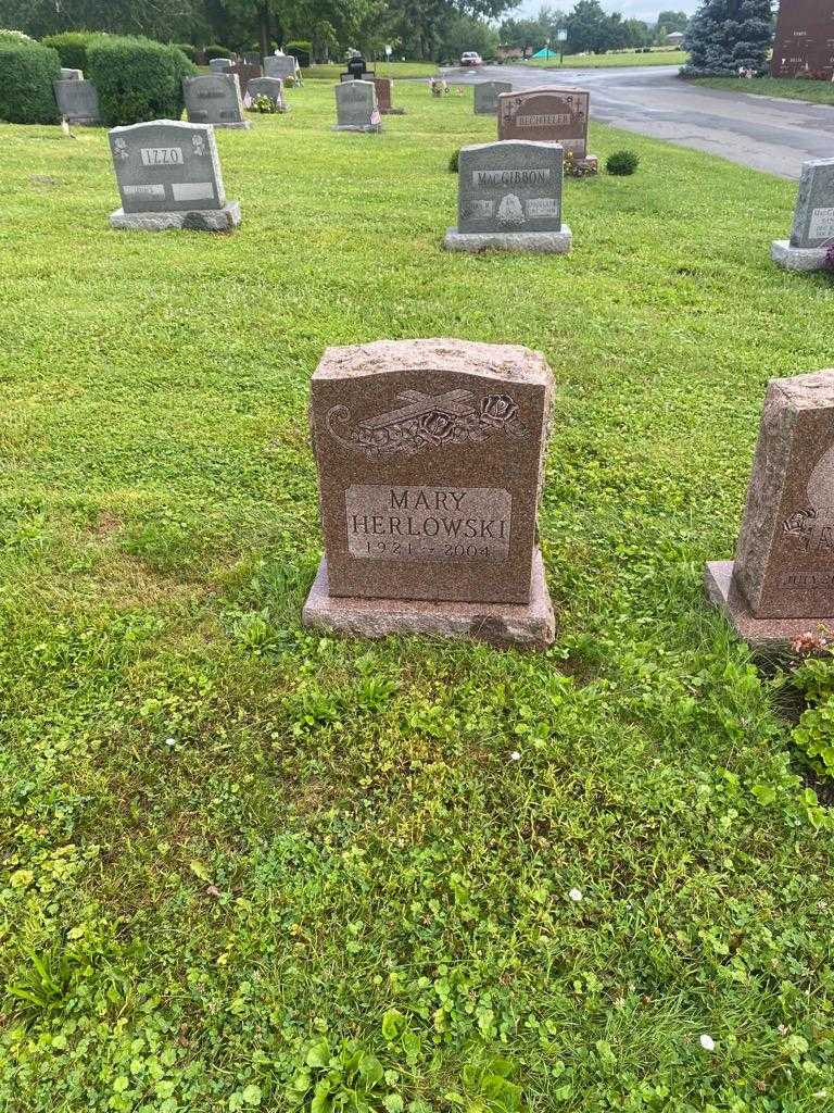 Mary Herlowski's grave. Photo 2