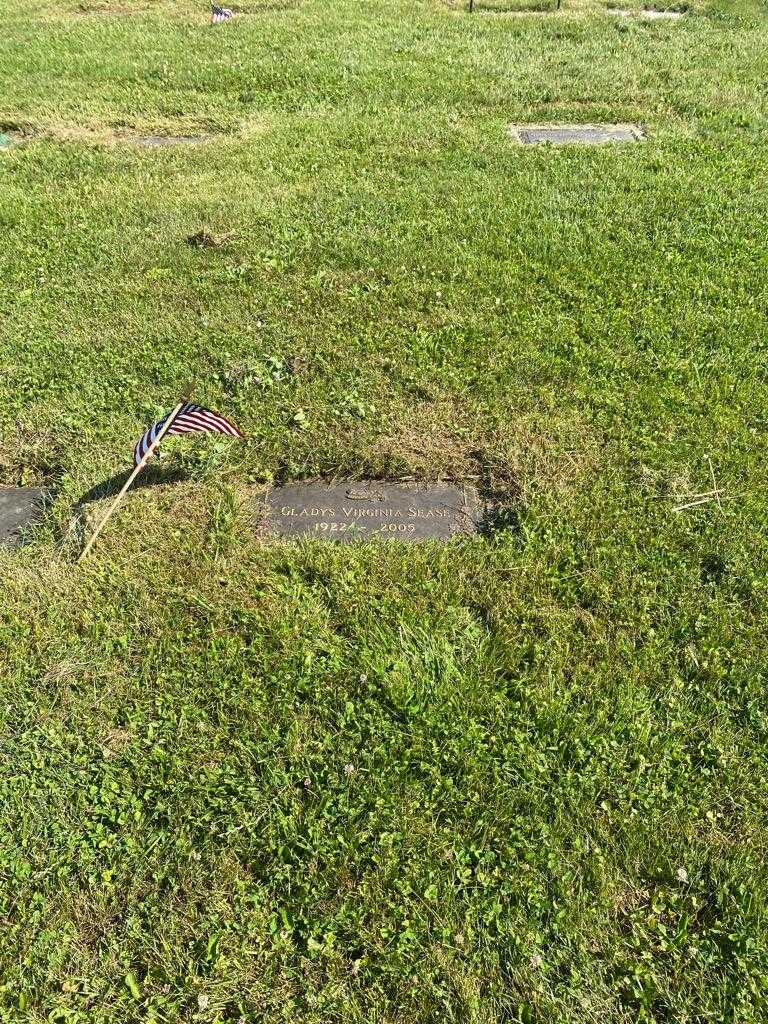 Gladys Virginia Sease's grave. Photo 2