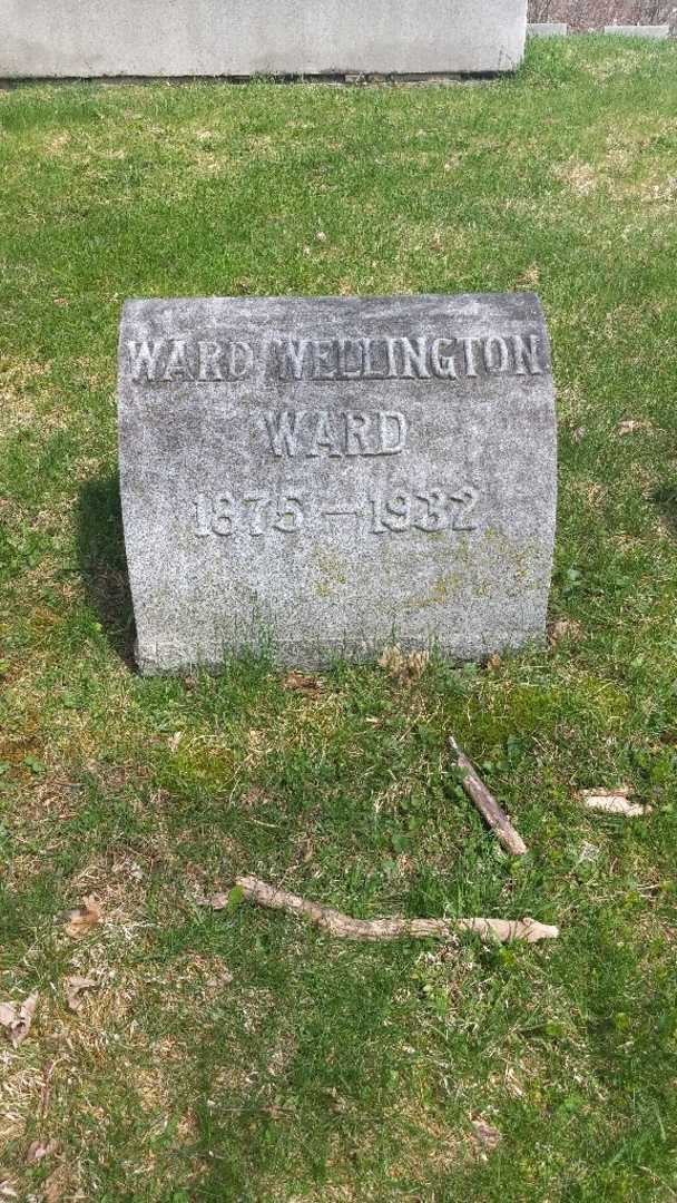 Ward Wellington Ward's grave. Photo 3
