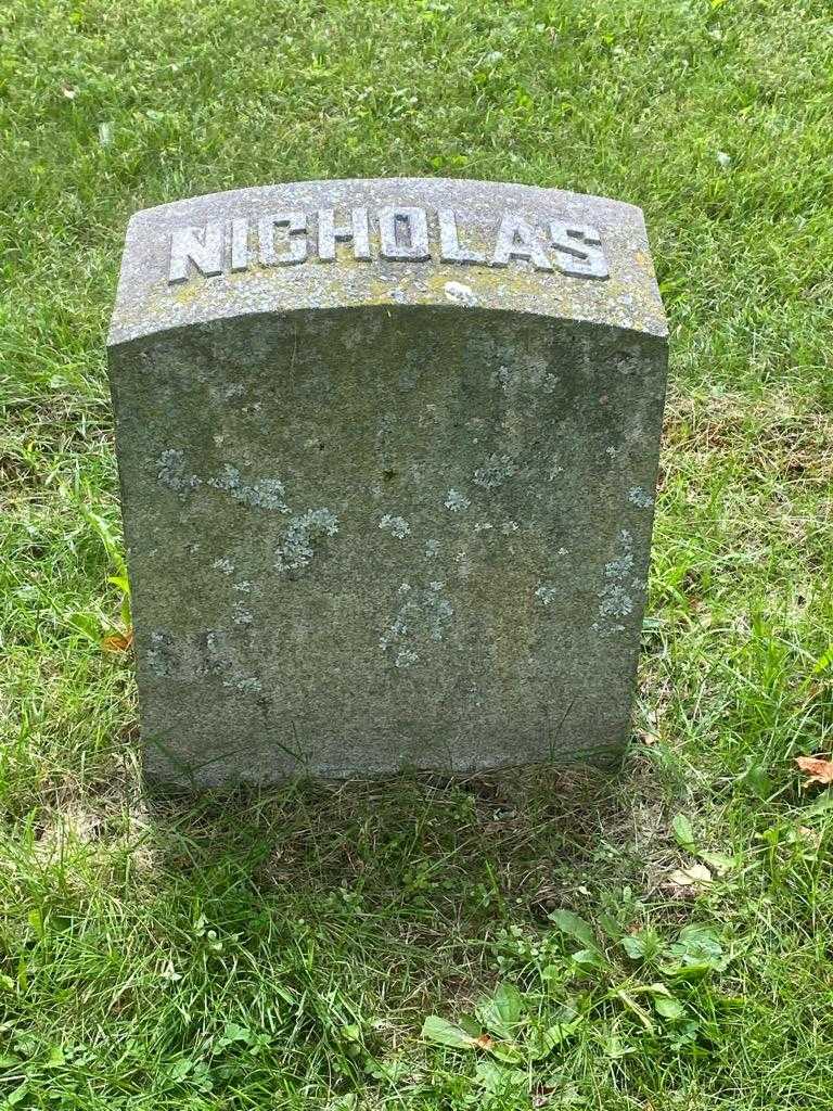 Nicholas Peters's grave. Photo 3