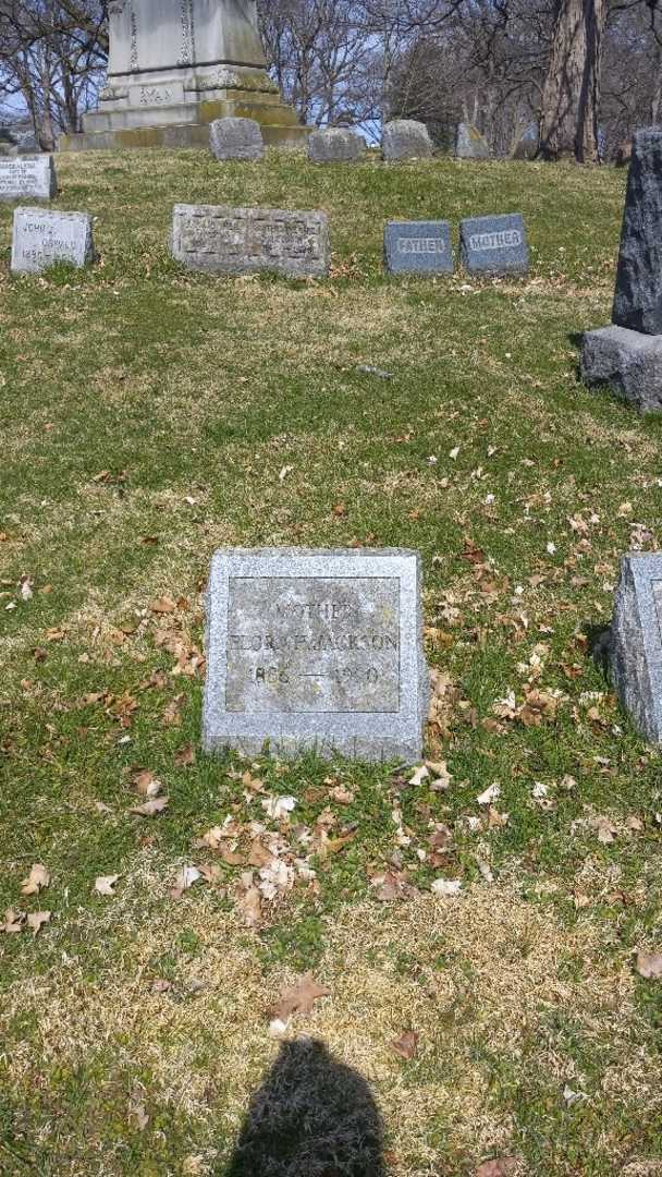 Flora H. Schick Jackson's grave. Photo 2